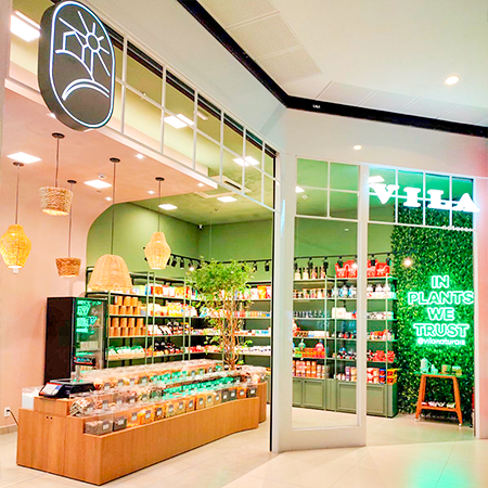 Logo da loja vila naturais